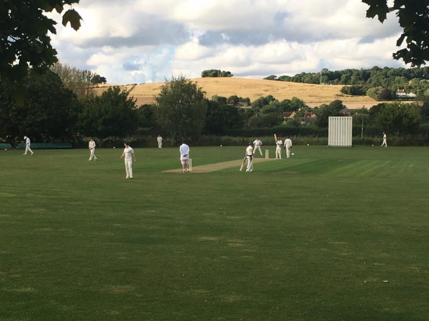 Ali prepares to face Ashley Adams during the run-chase at Long Compton, 28AUG2016
